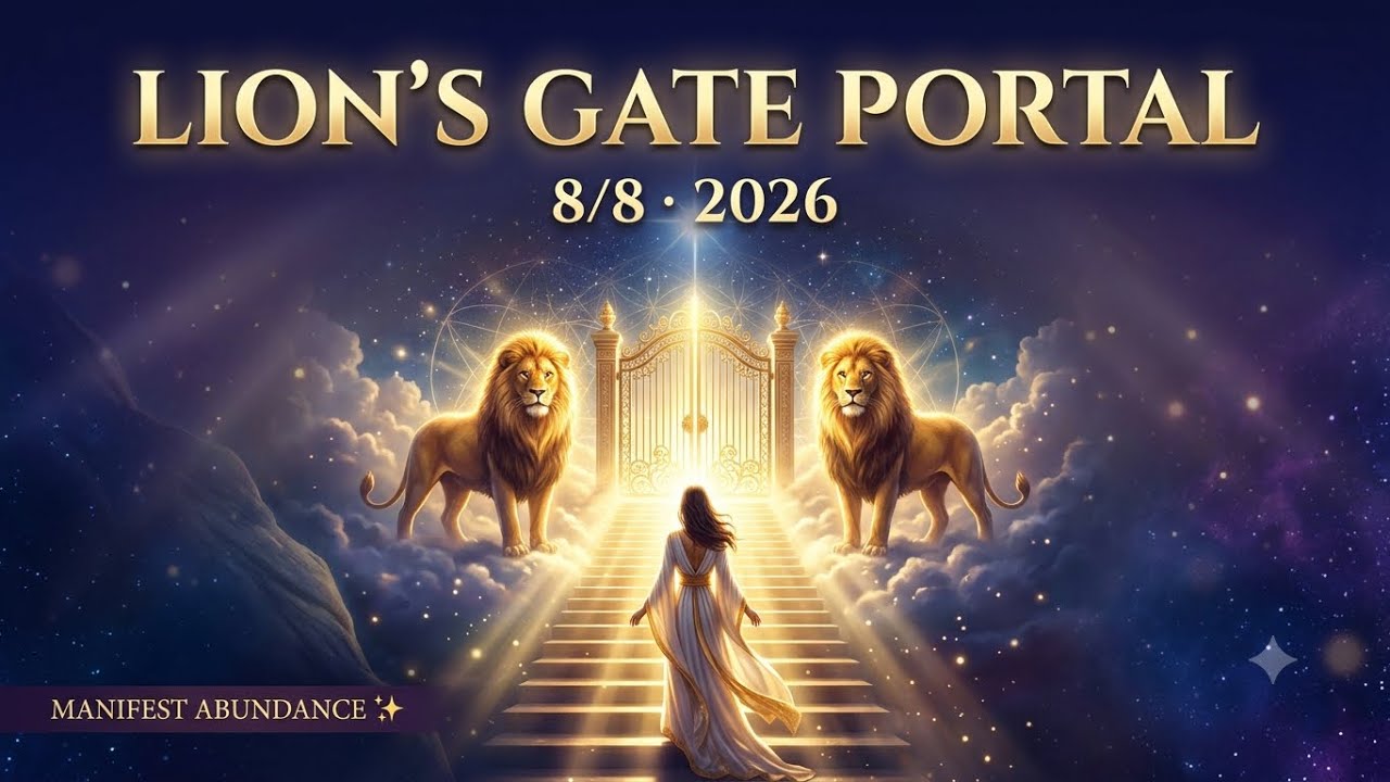 🦁 LION'S GATE PORTAL 2026 Meditation | Manifest ABUNDANCE ✨ (8/8 Strongest Portal of the Year)