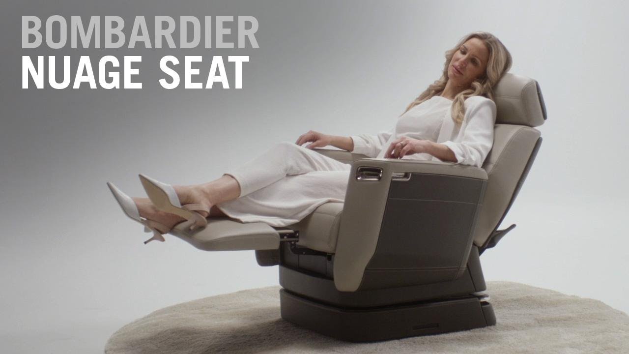 Bombardier Introduces Nuage Seat for Global 7500 Jet – AINtv