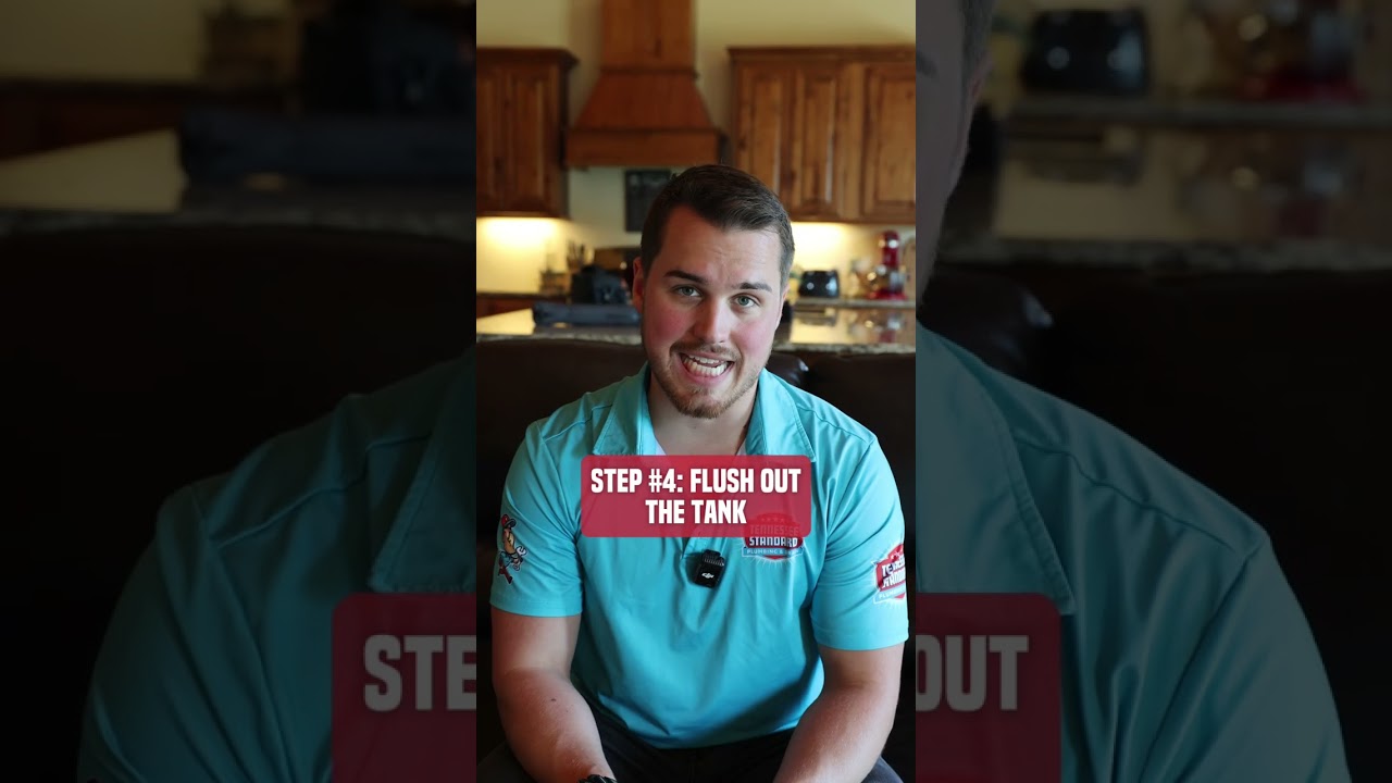 Homeowner 101: How to Flush a Water Heater 🧰 #Shorts