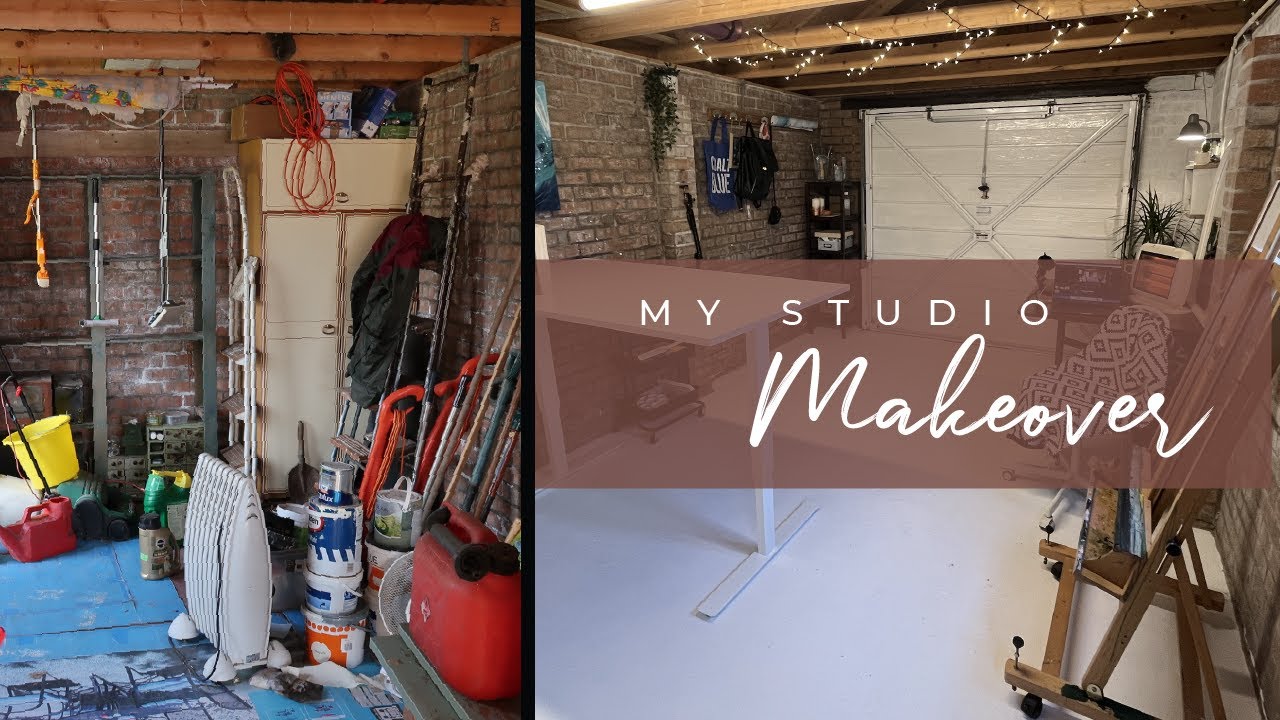 Art Studio Tour - Garage Makeover