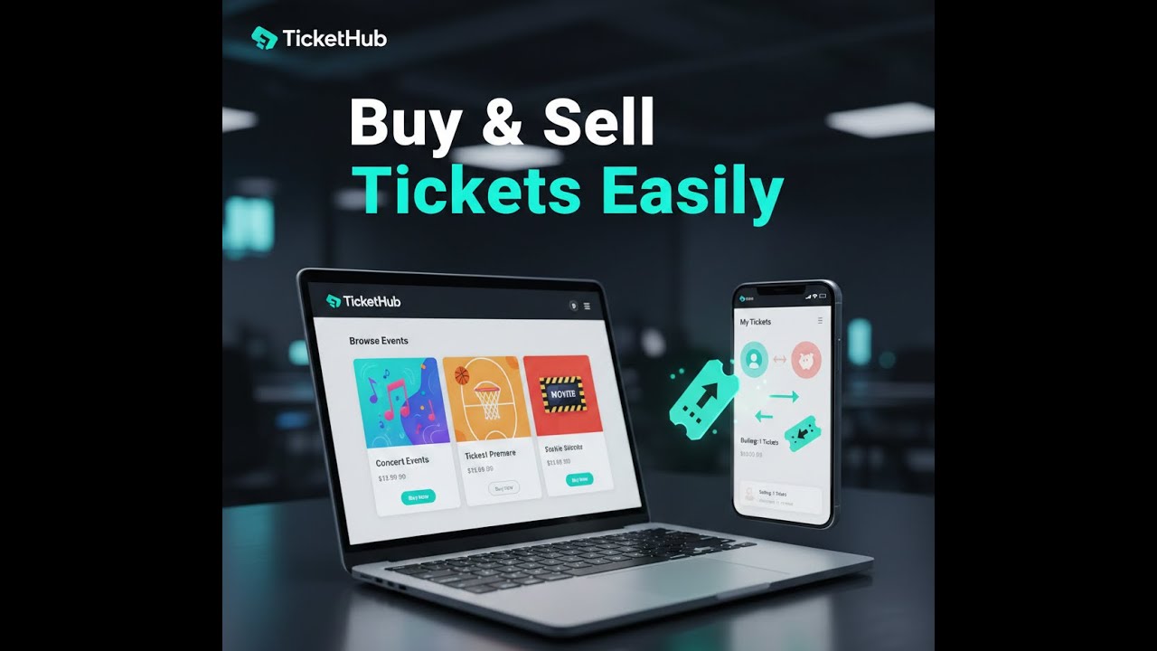 TicketHub App  | Microservices with Node.js, Next.js, Docker & Kubernetes