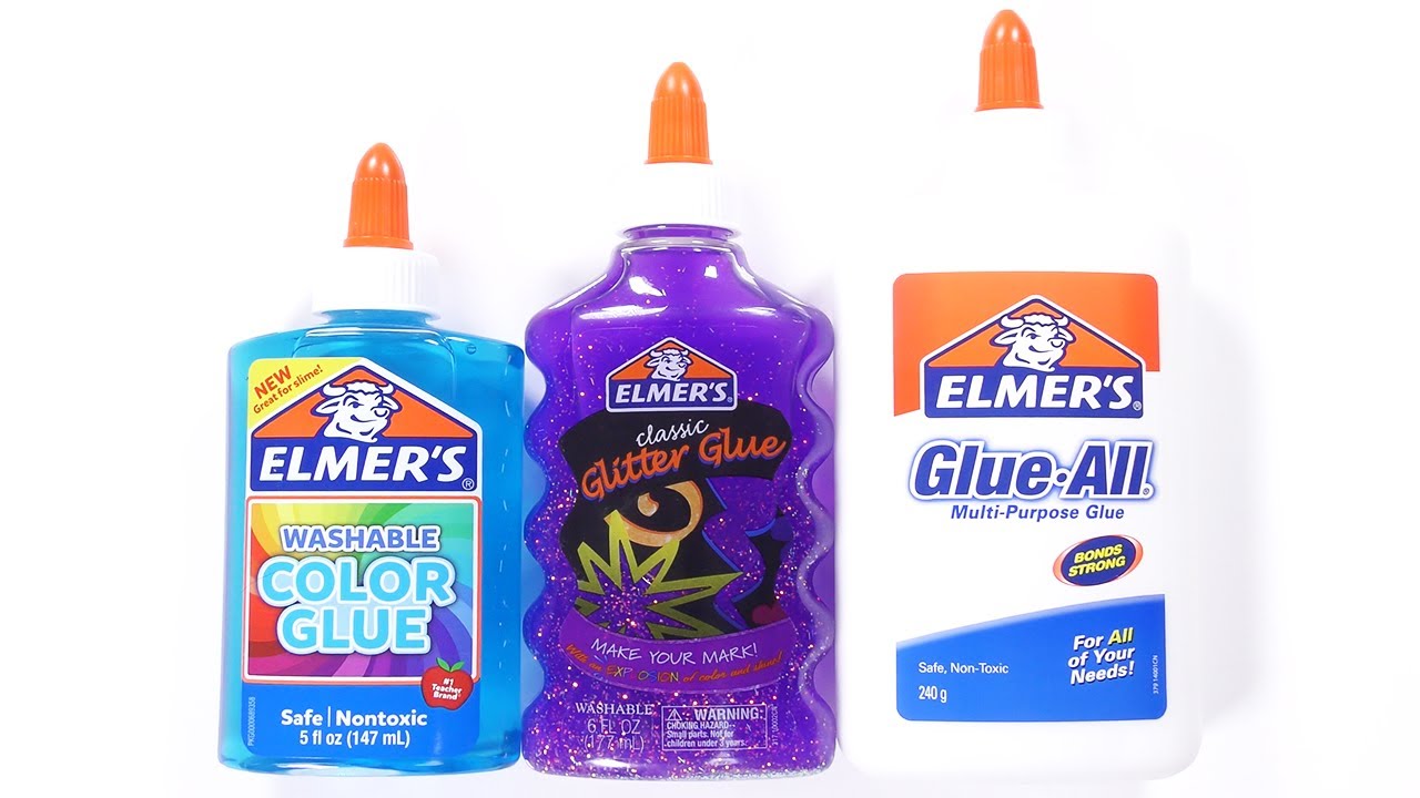 【DIY】色々なエルマーズグルーでスライムを作る【slime ASMR】