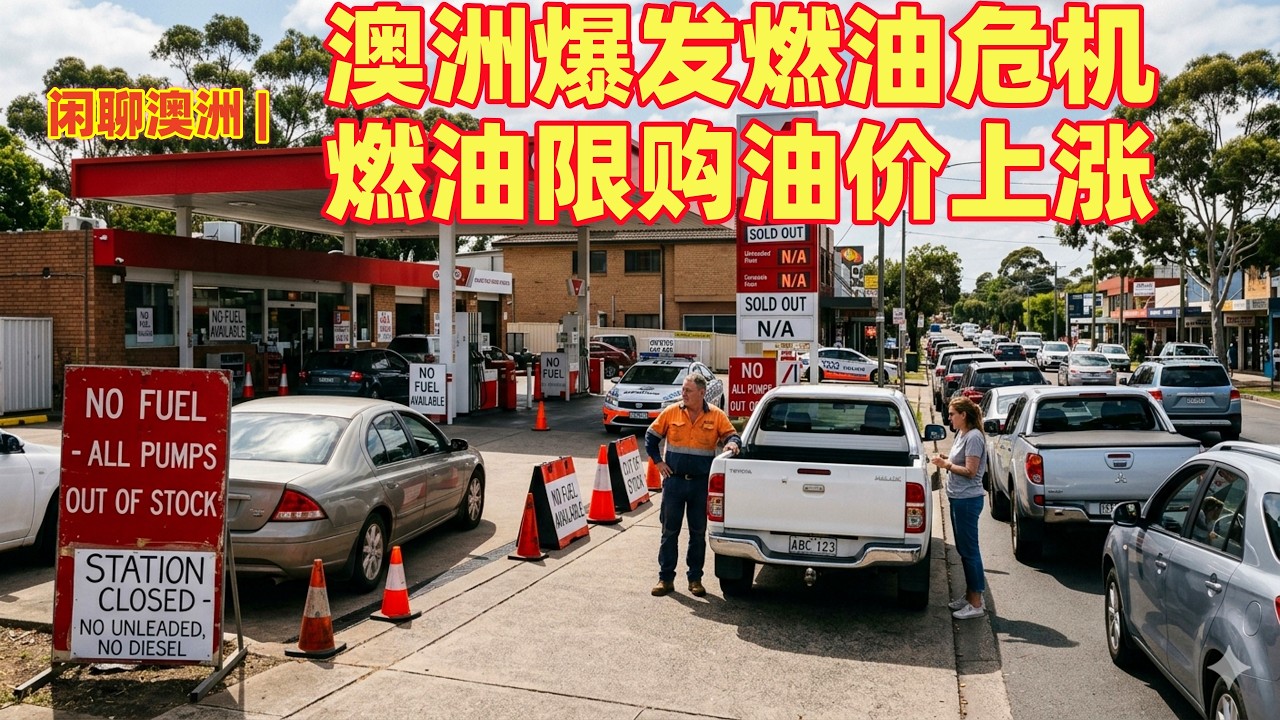 闲聊澳洲 | 澳大利亚爆发燃油危机 ！燃油库存发出红色警报 ！油价上涨，部分地区限购，断供 | 澳洲政府出台最新的紧急应对措施 | 为什么澳洲会缺油？为什么没有储备油？