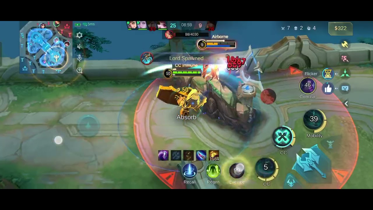 Grock damage and build gameplay:)