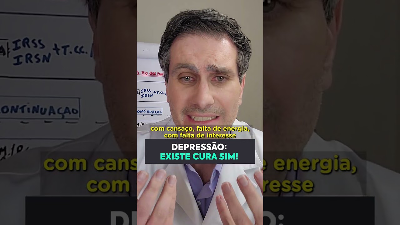 DEPRESS&Atilde;O: Existe cura sim!