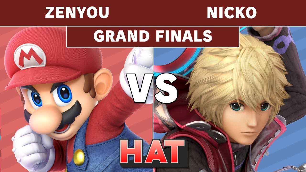 HAT 74 - Zenyou (Mario) Vs. Demise | Nicko (Shulk) Grand Finals - Smash Ultimate