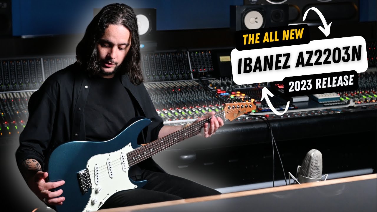 Ibanez AZ2203N Prestige 2023 New Release - Does this new 3 Single Coil AZ put the Strat in the dirt?