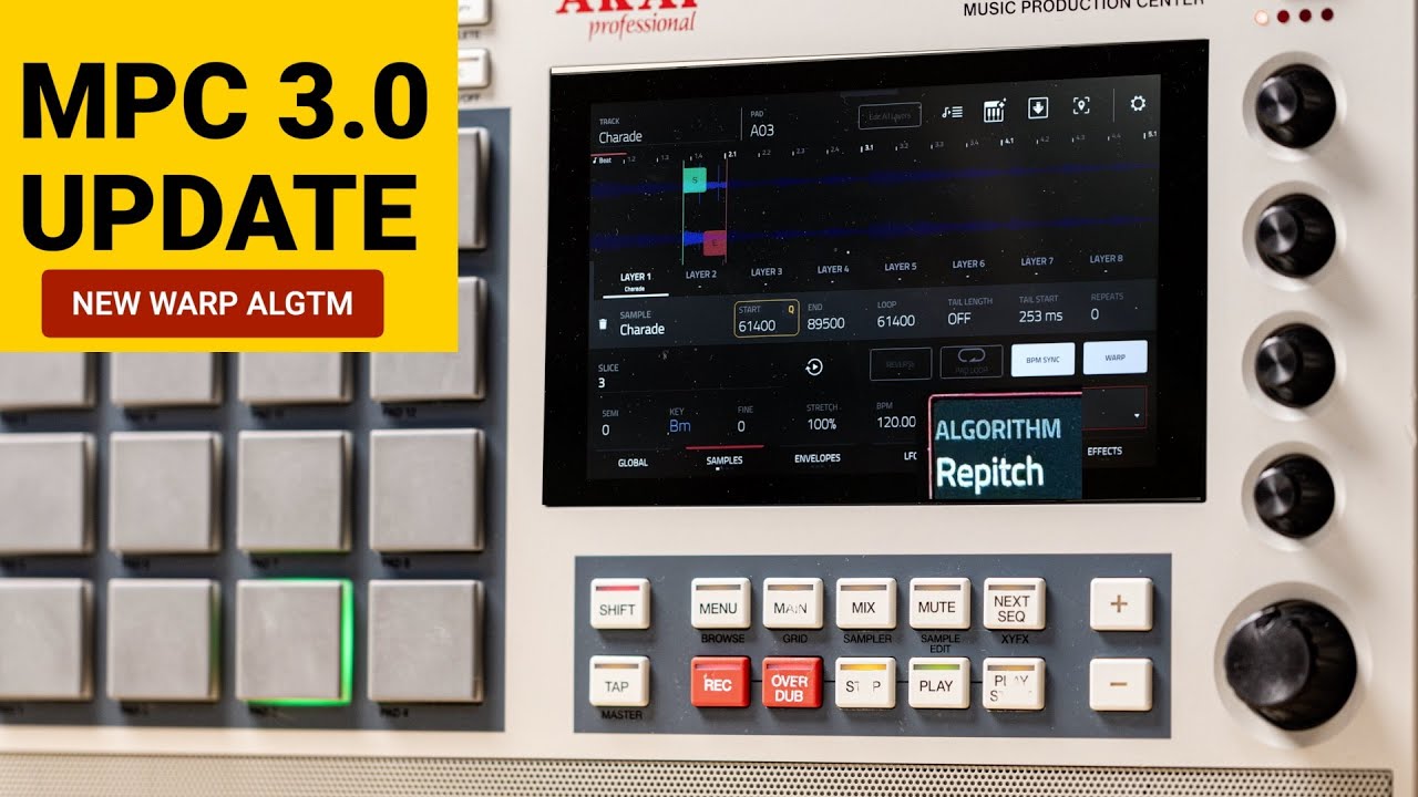 This WARP RePITCH is AMAZING MPC 3.0 Update