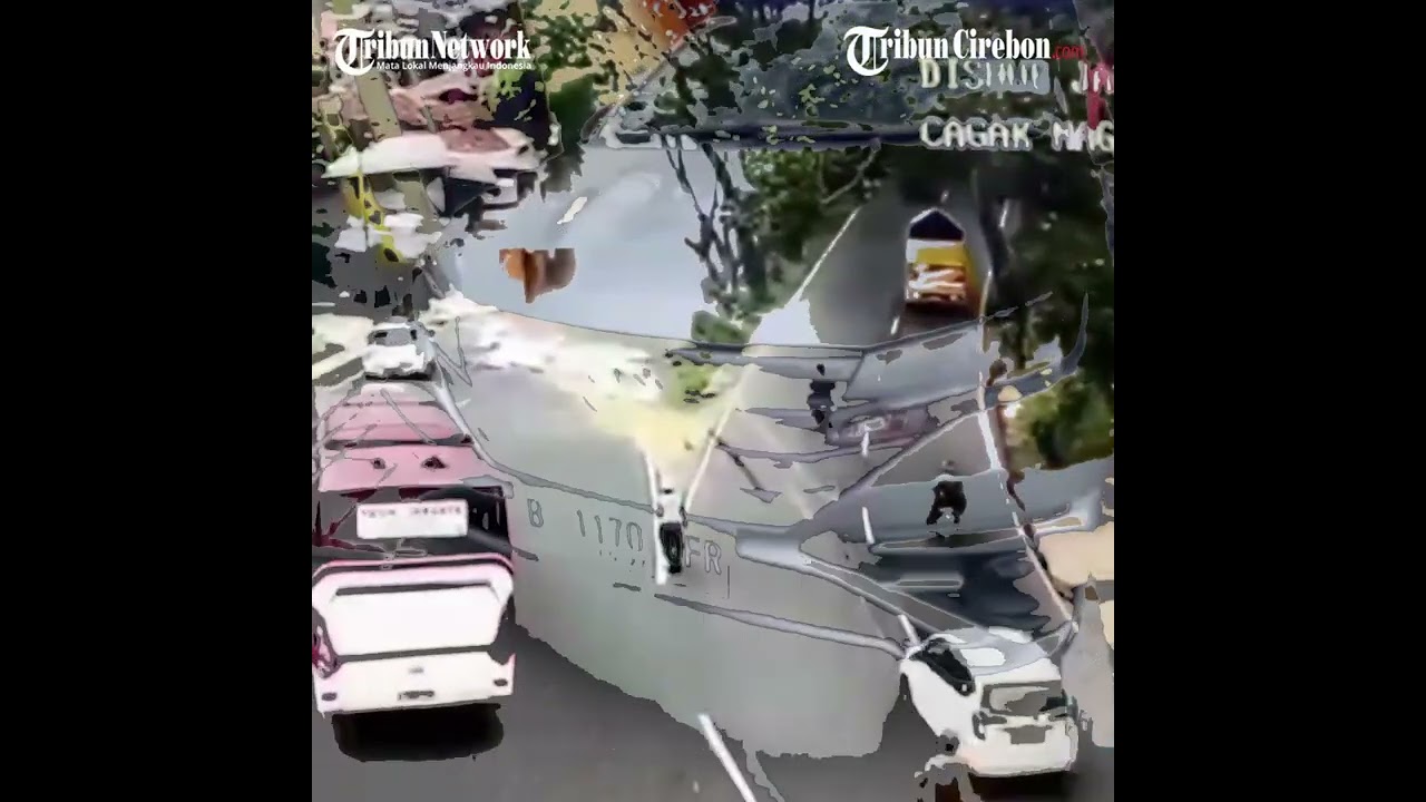 Kejadian Viral di Cagak Nagreg, Alhamdulillah Semua Selamat