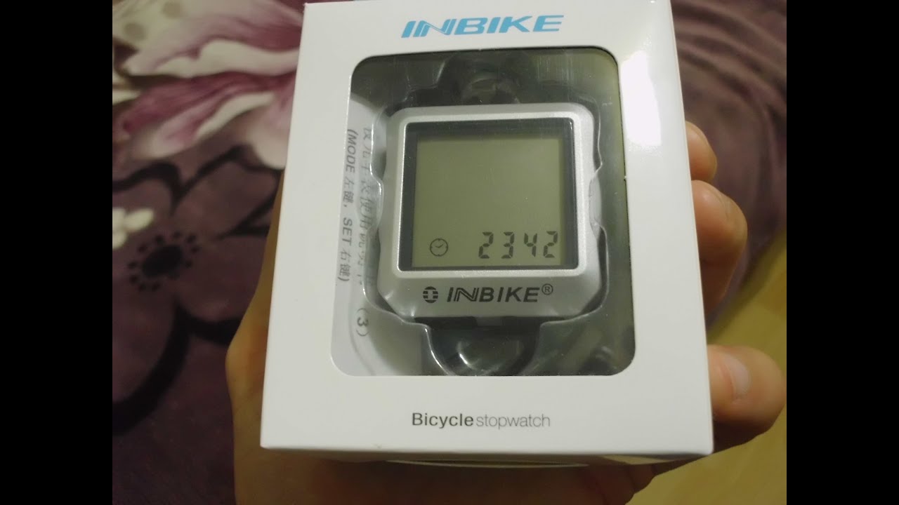 Велокомпьютер INBIKE IC528 (краткая инструкция). Посылка с AliExspress.