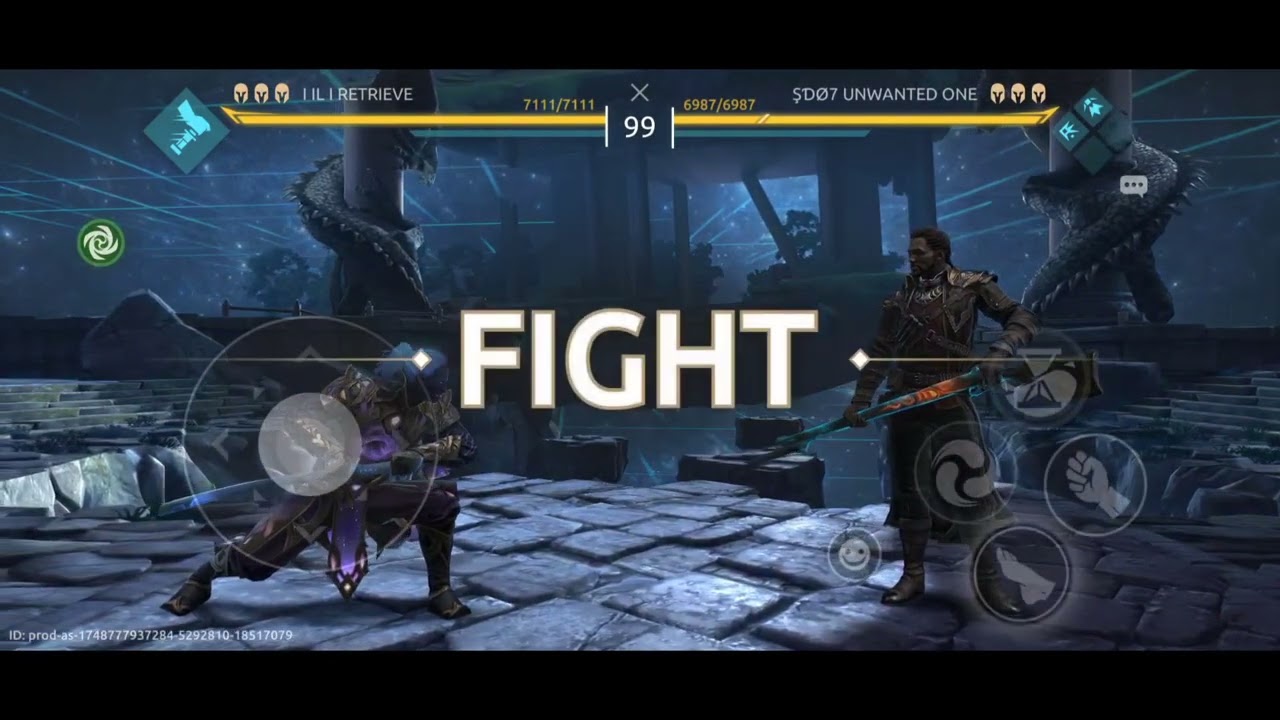 Intense Top LB Fight 💪🏻🔥 // Shadow Fight 4 Arena