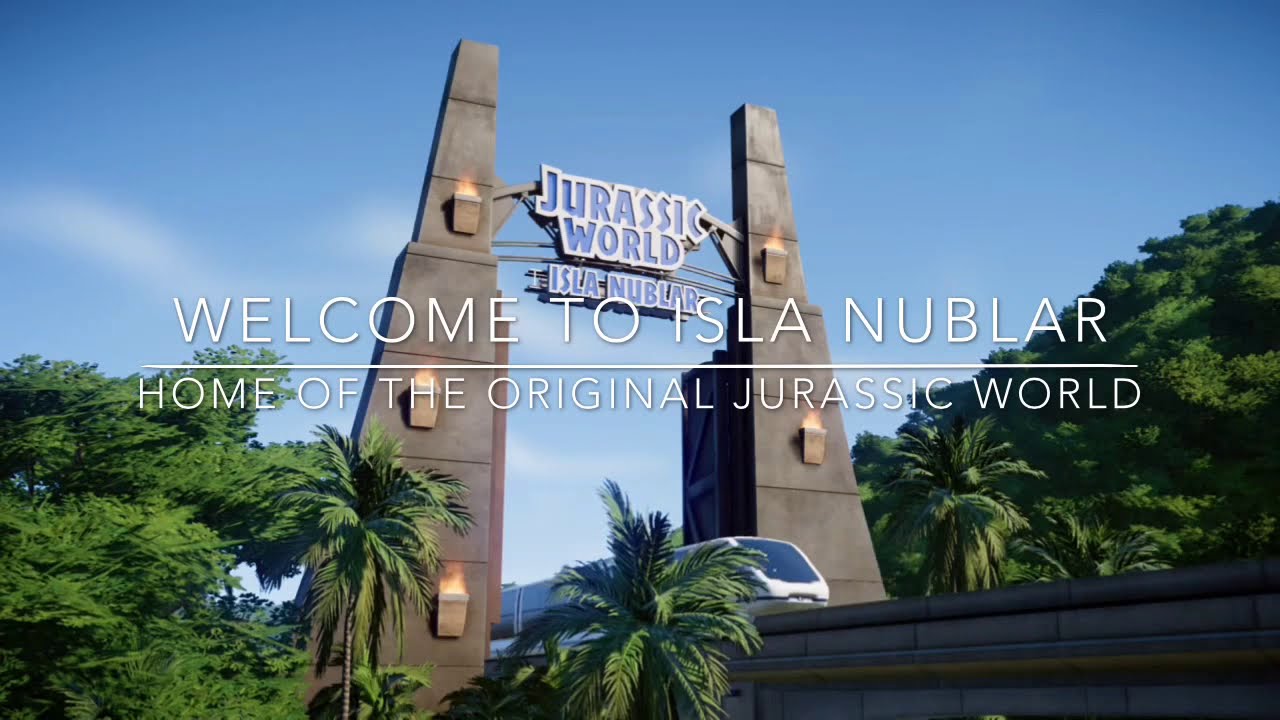 Jurassic World Evolution (Isla Nublar Jurassic World Recreation)