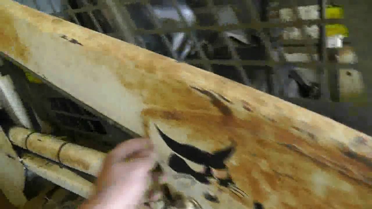 Spraying some Napa MetalPro Equipment Paint on the Bobcat