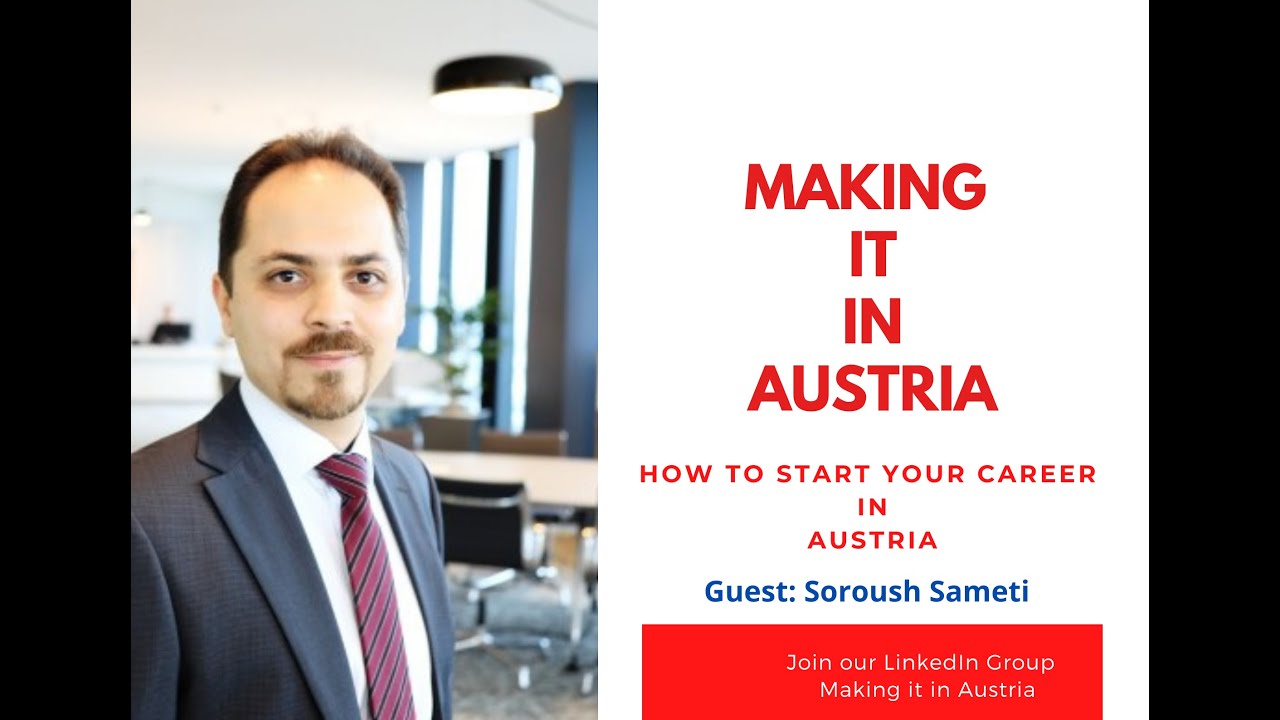 Making it in Austria -  Together with Soroush Sameti, CEO and Founder of Astroper in Austria - Ep.1