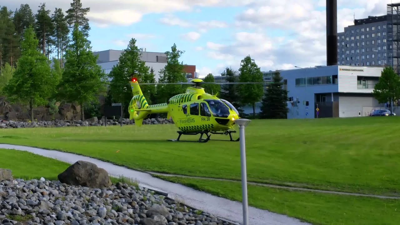 Finnhems kopteri Tampereella