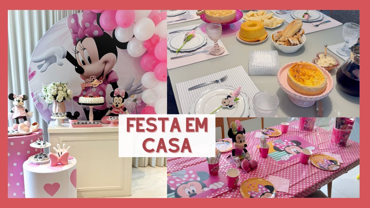RECEBENDO A FAMíLIA PARA FESTA EM CASA | Aniversário de 3 anos Livia