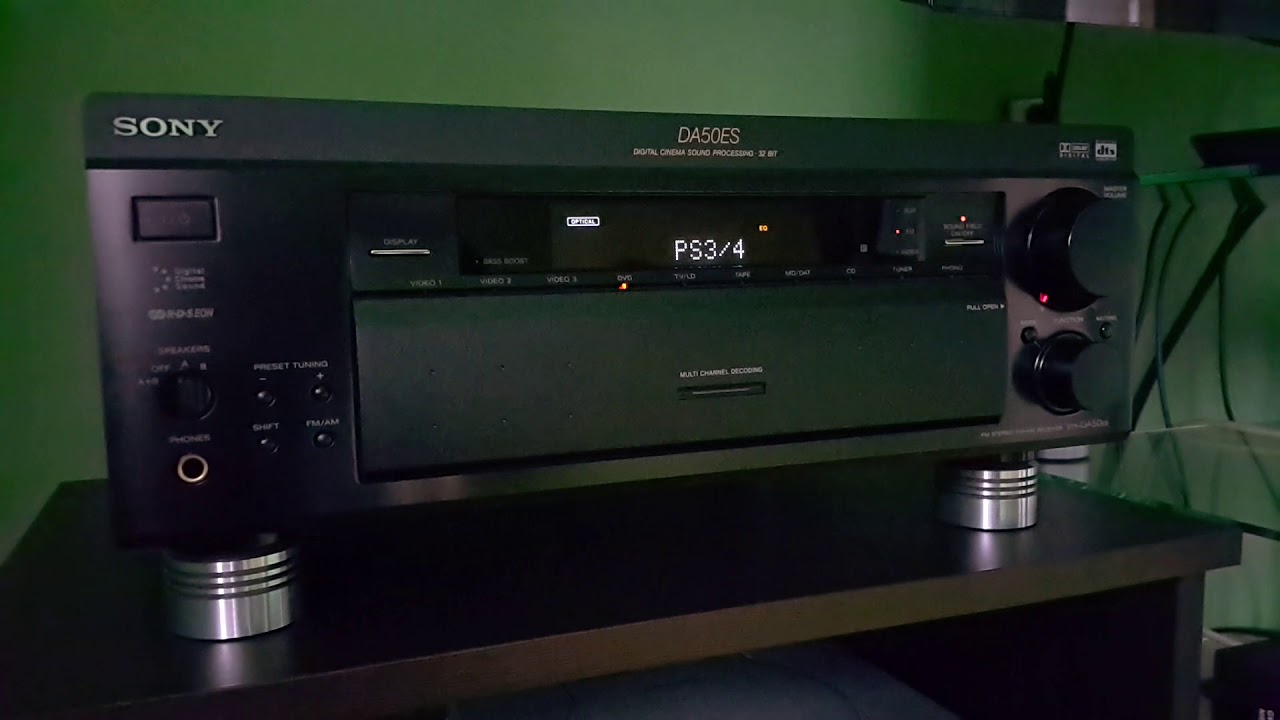 Sony Str-DA50ES demonstration mode