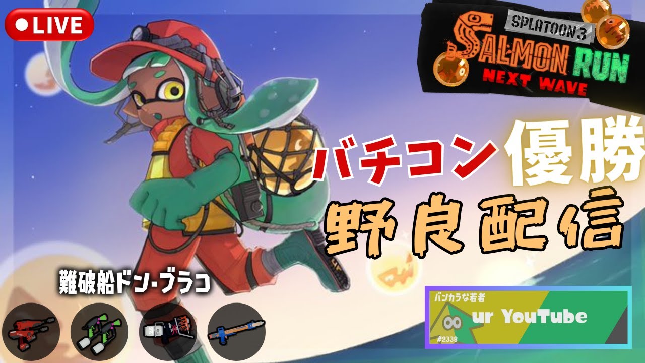 【サーモンランNW】野良　船
