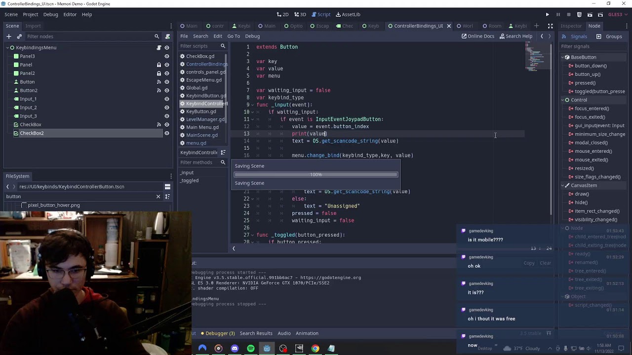 Godot and Lofi game dev - Polishing the UI