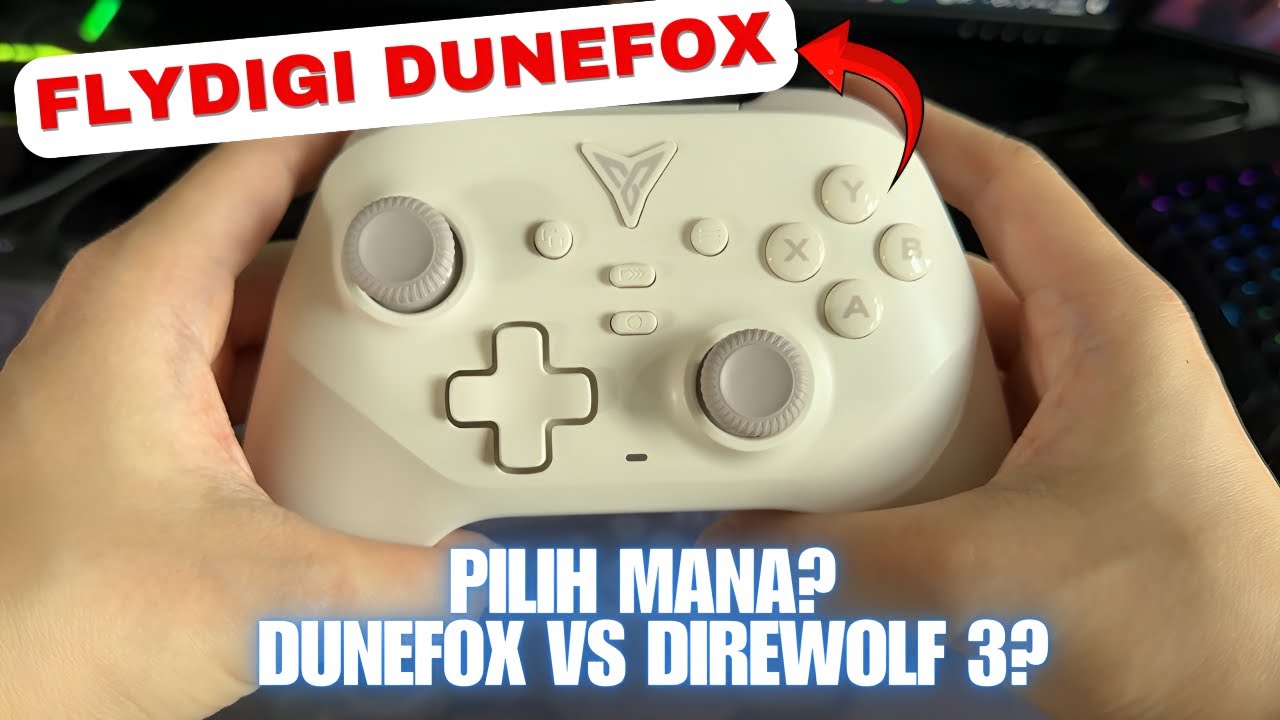 Mending Mana Gamepad Flydigi Dune Fox atau Direwolf 3? (Unboxing + Review)