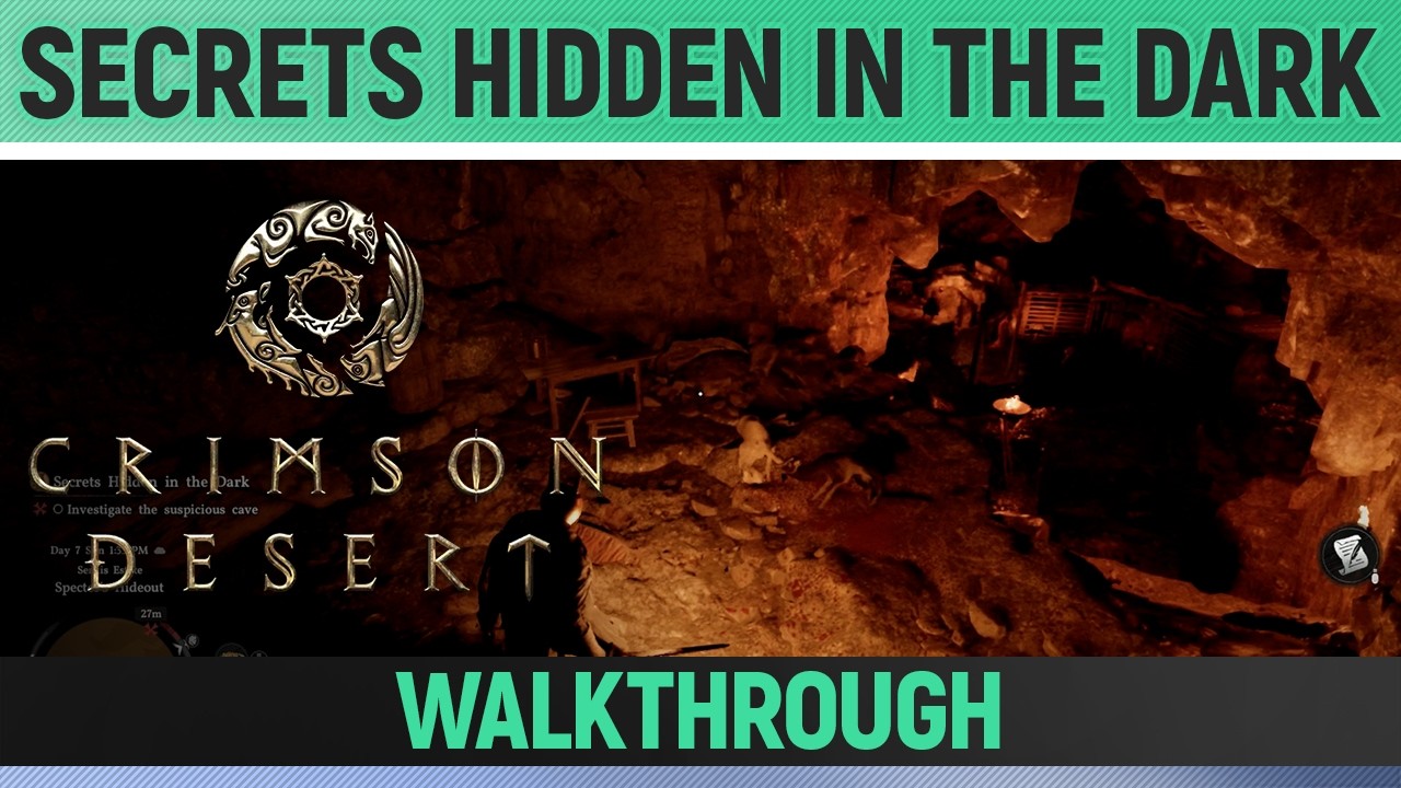 Crimson Desert - Secrets Hidden in the Dark - Walkthrough
