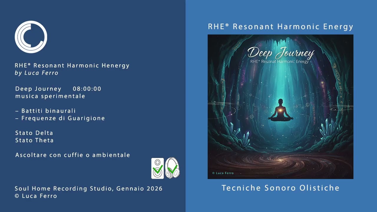 Deep Journey    8 ore - Musicoterapia - Musica Rilassante - 432Hz