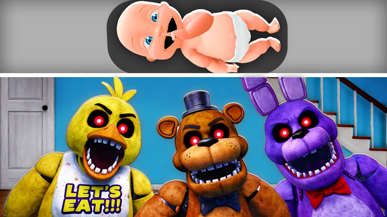 I Secretly Lived In Freddy Fazbear's Pizza!