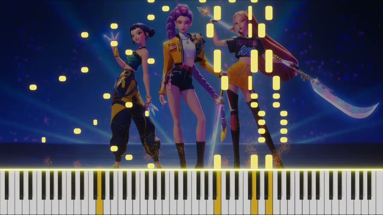 Golden - HUNTR/X (piano cover)