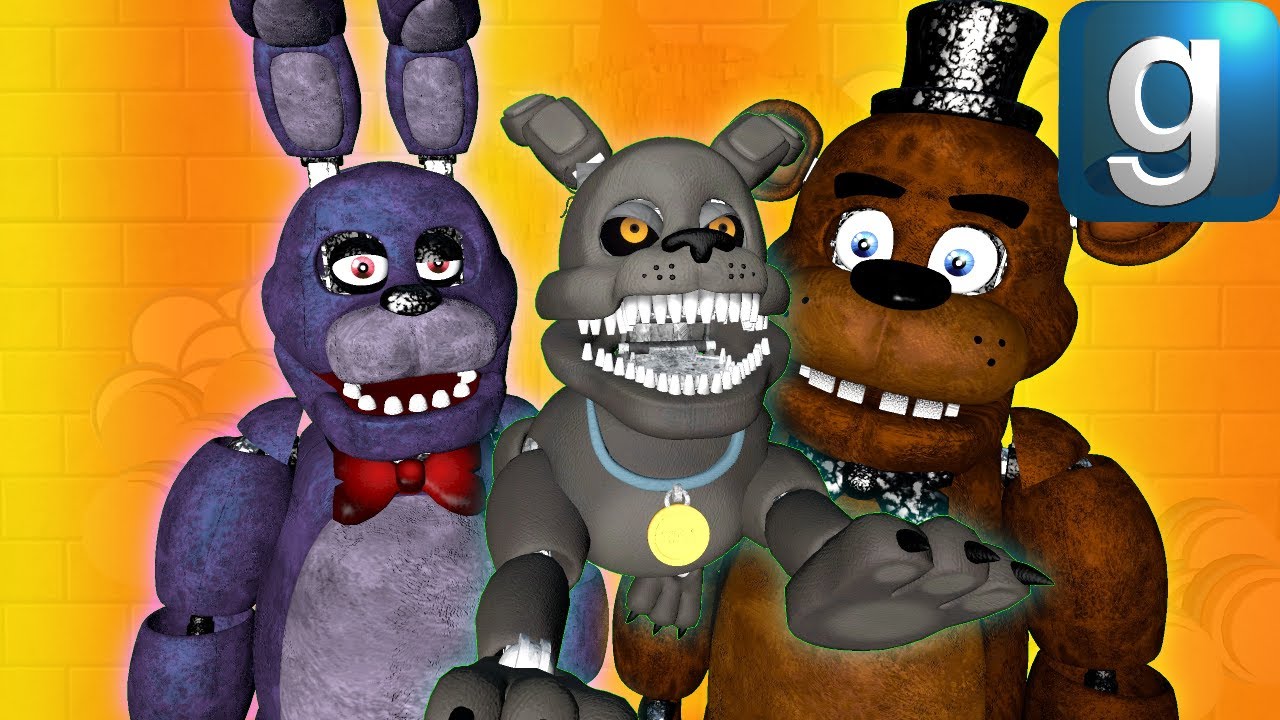 Gmod FNAF | Freddy And His Friends Meet Fetch!