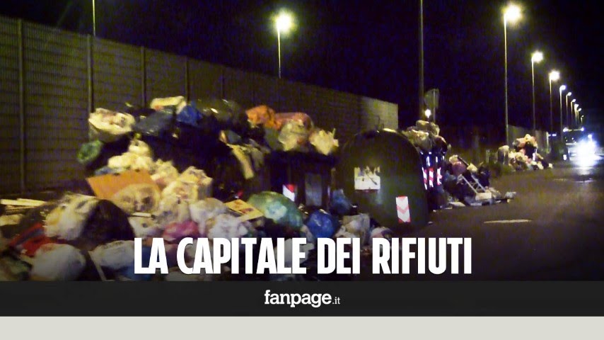 Impianti fermi, personale scarso e mezzi rotti, così a Roma i rifiuti restano in strada