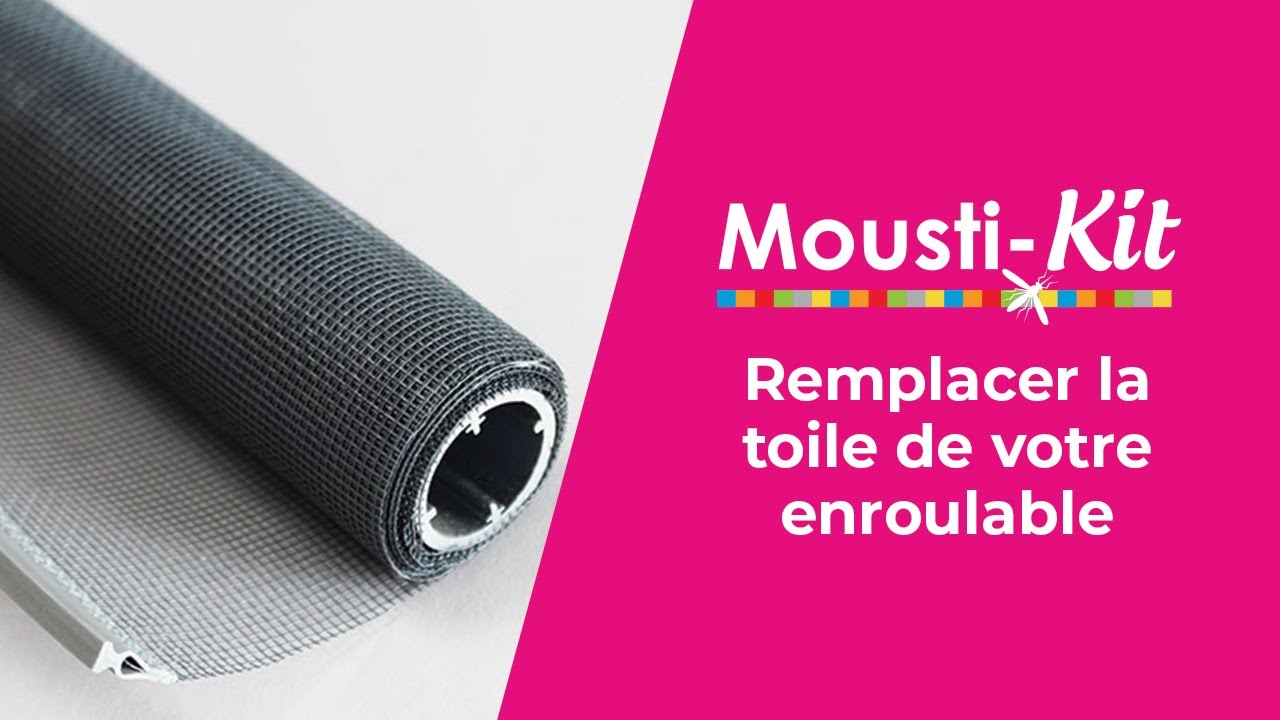 [TUTORIEL] Remplacer la toile de votre Moustiquaire enroulable Moustikit