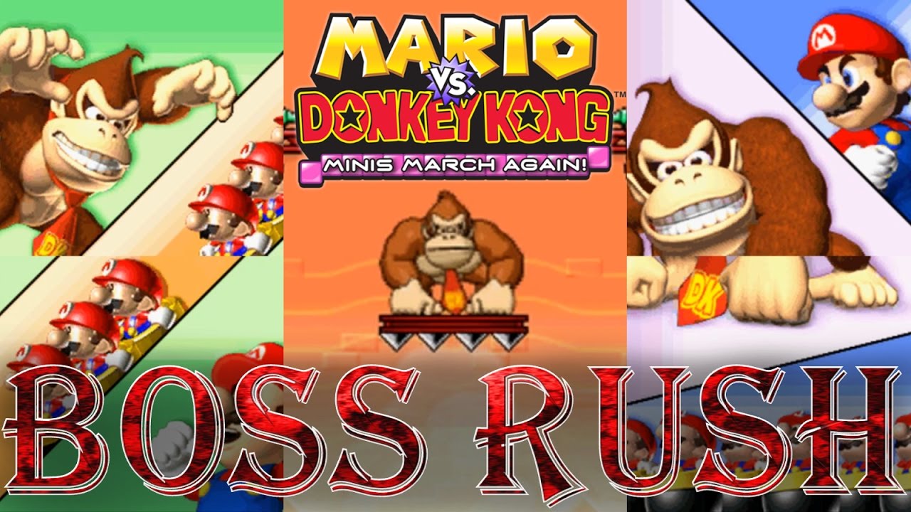 Mario vs. Donkey Kong: Minis March Again! - Boss Rush (No Damage, Gold Stars)