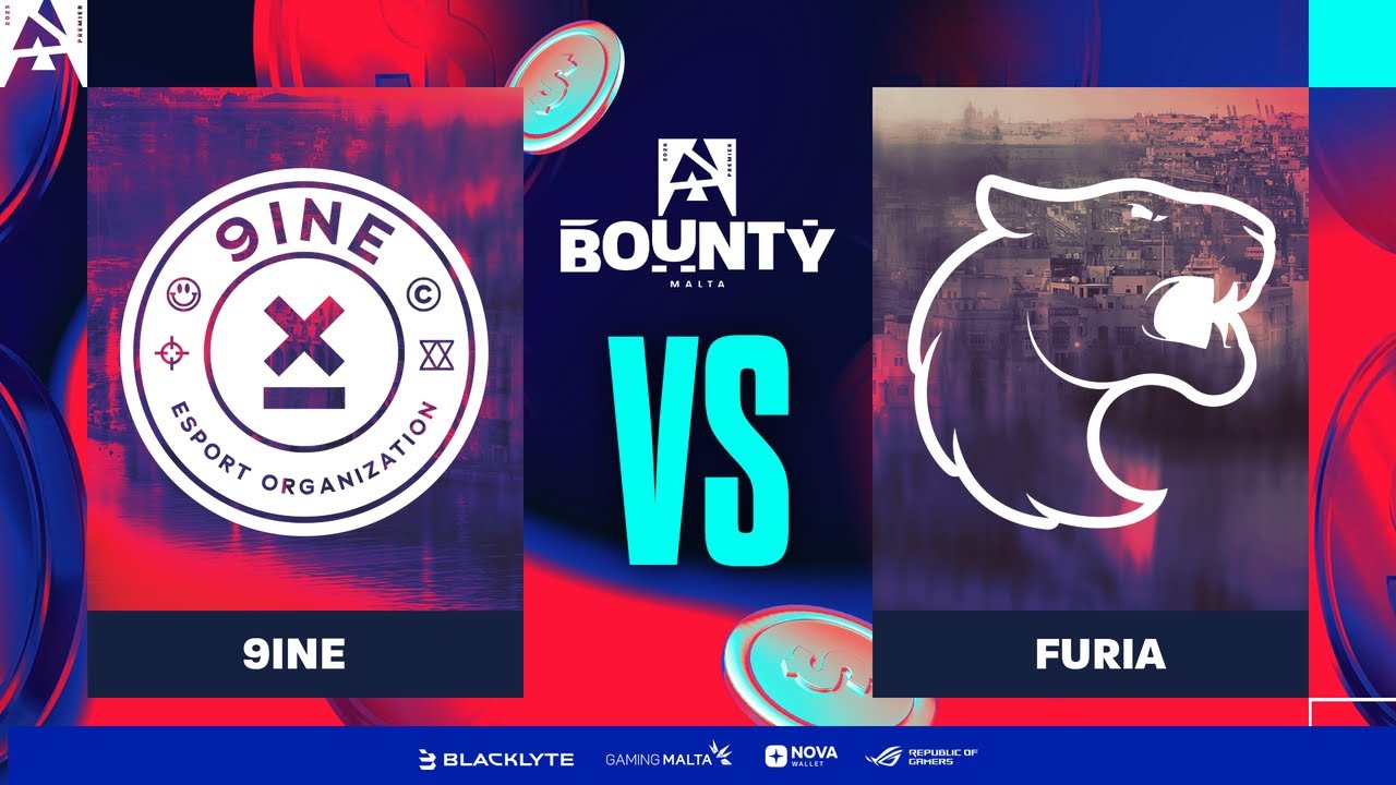 9INE vs FURIA - Full CS2 Match VOD - BLAST Bounty Malta Season 1 2026