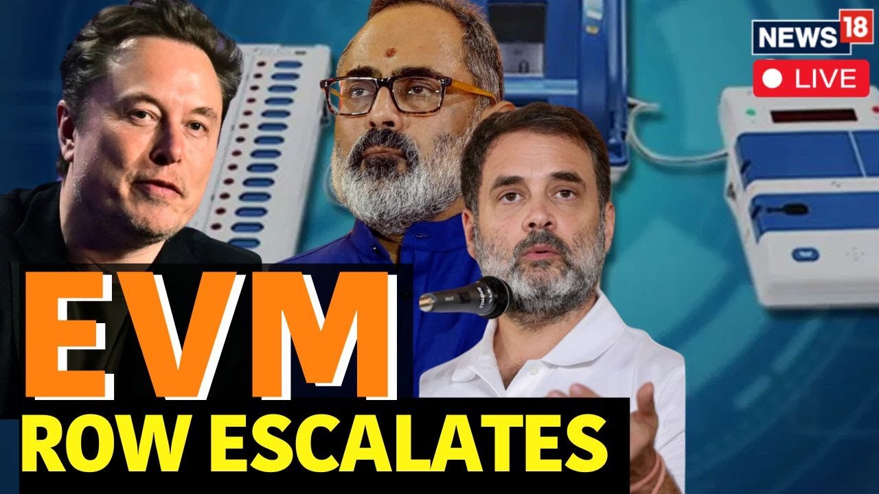 Elon Musk Wades Into ECM Debate Giving Fresh Ammo To Oppn, Rahul Calls EVM 'Black Box' | Live | N18L