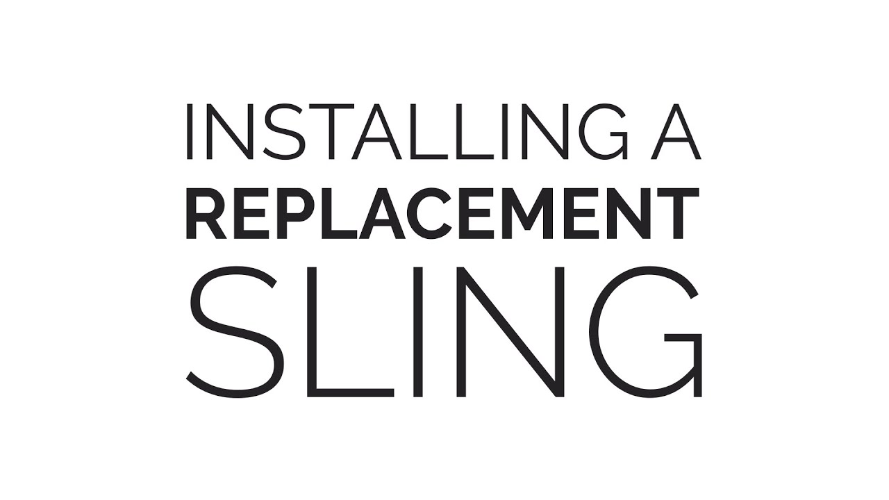 Installing Your Homecrest Outdoor Living Replacement Sling
