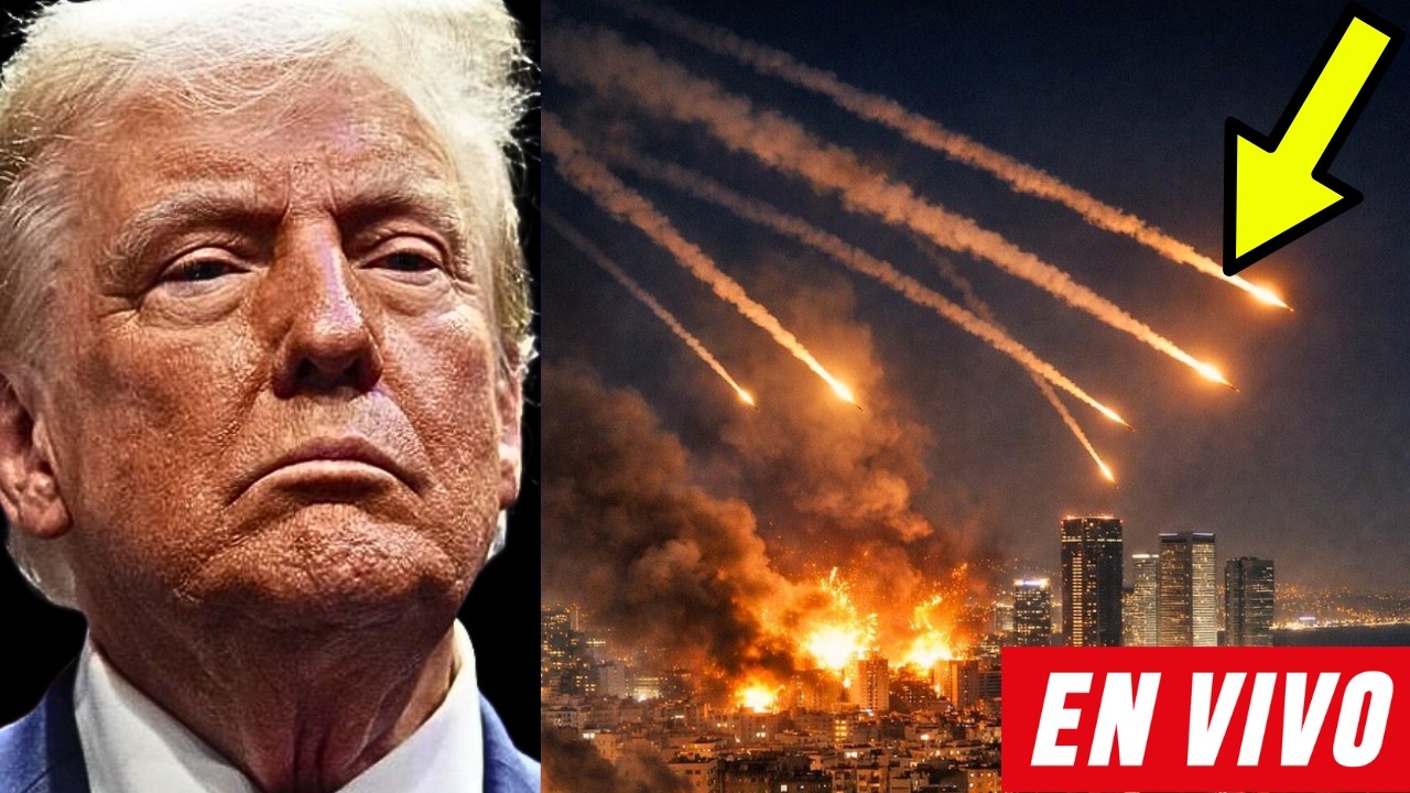 🚨 EN VIVO NOTICIAS: GUERRA TOTAL: TRUMP NO ESPERABA ESE ATAQUE DE IRÁN! NETANYAHU ORMUZ
