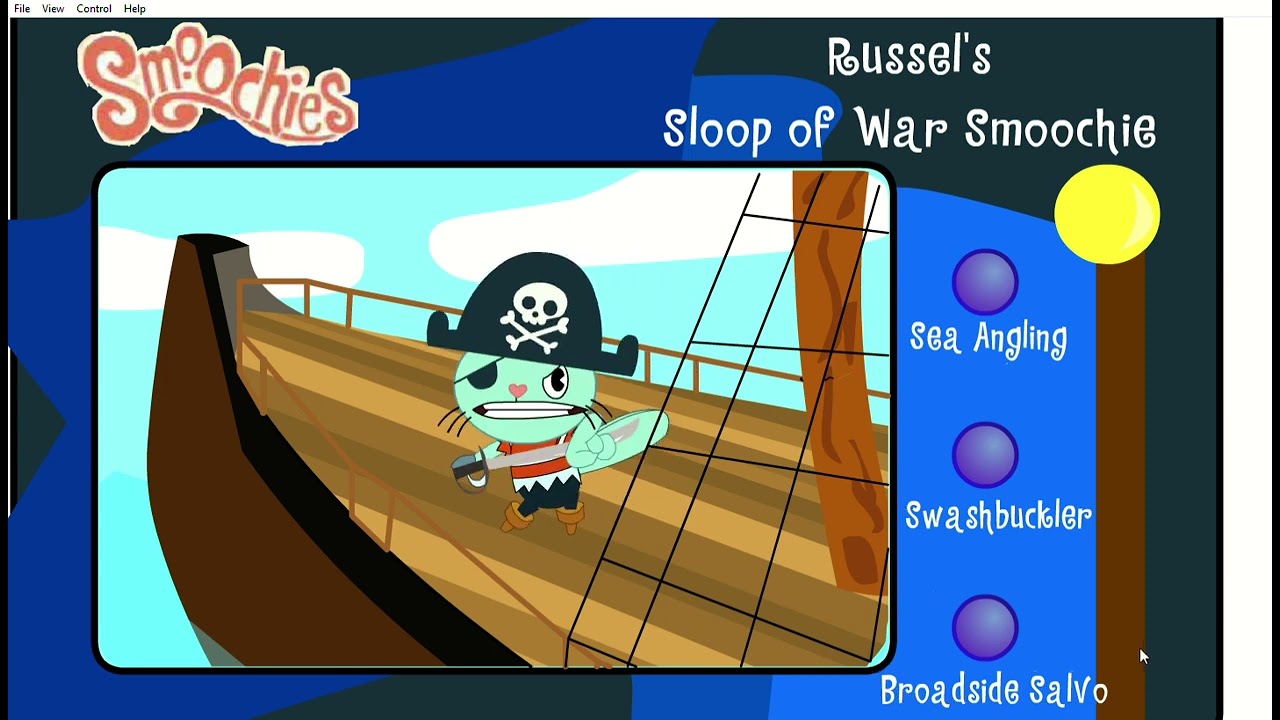 Happy Tree Friends - Russell's Sloop of War Smoochie (FANMADE by Yudhaikeledai)