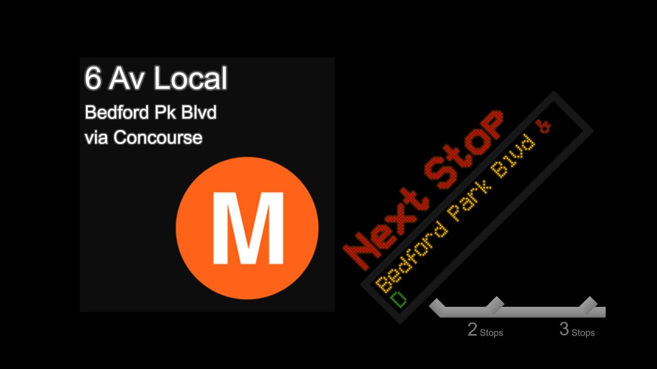 [CUSTOM] M train Announcement to Bedford Park Blvd, via Concourse
