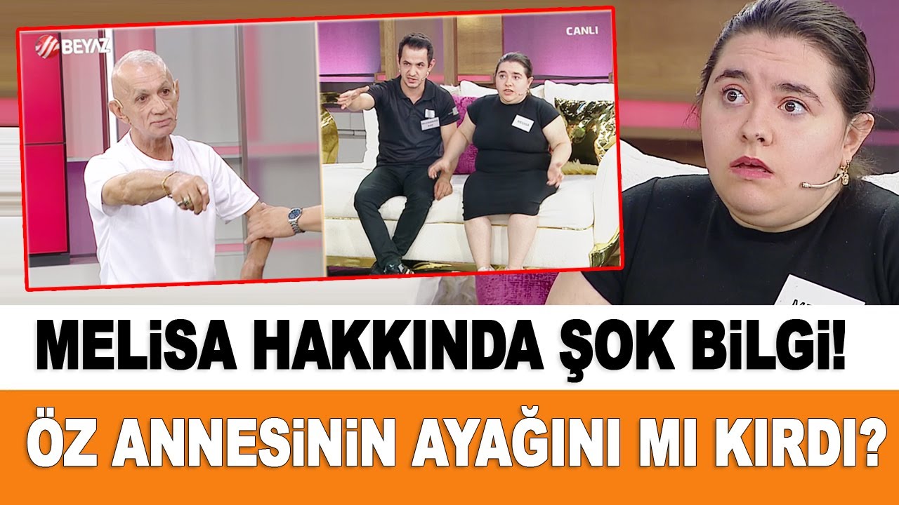 Gelin adayı Melisa hakkında olay iddia! Öz annesinin ayağını mı kırdı?