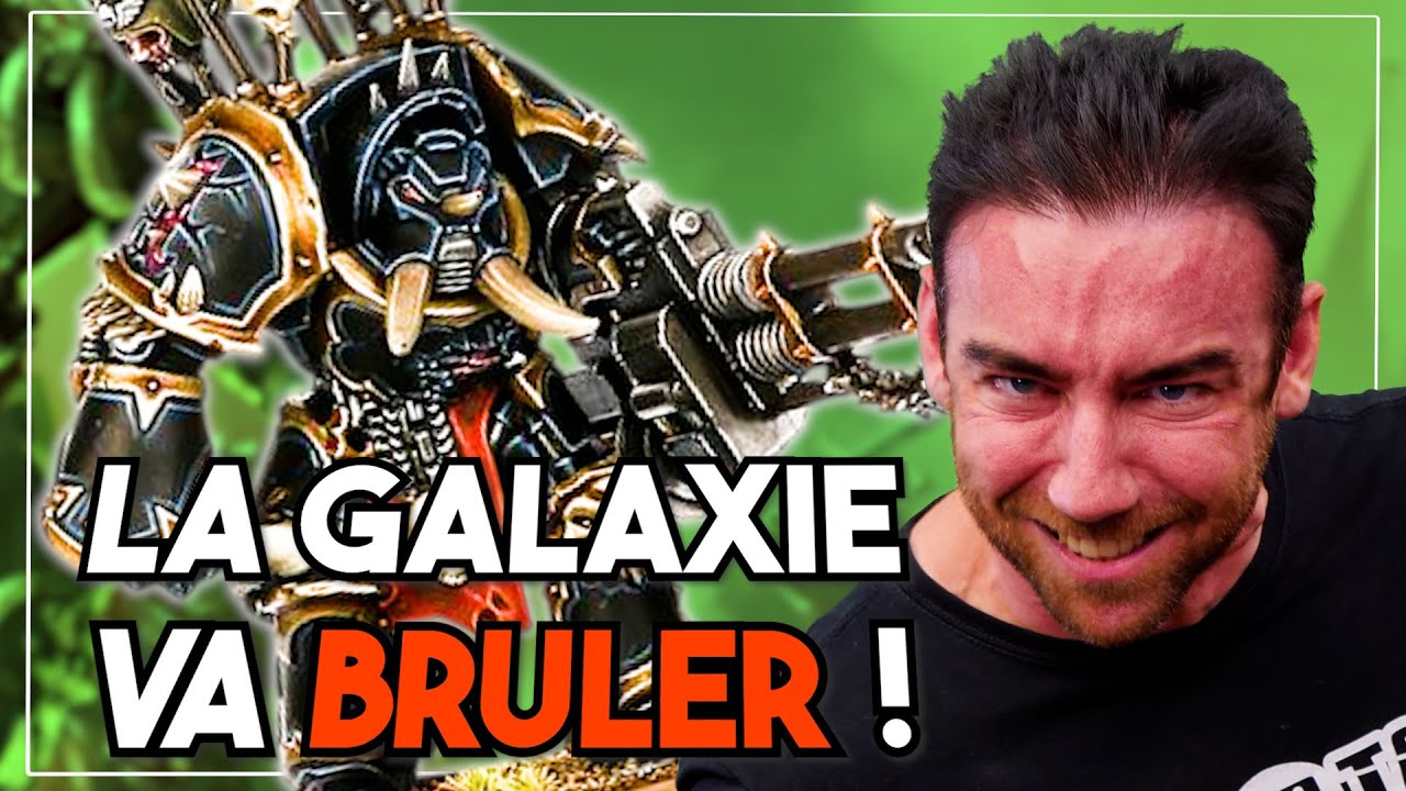 LA PLUS GRANDE MENACE DE LA GALAXIE ! Les Space Marines du Chaos