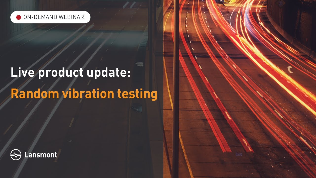 Live Product Update – Random Vibration Testing