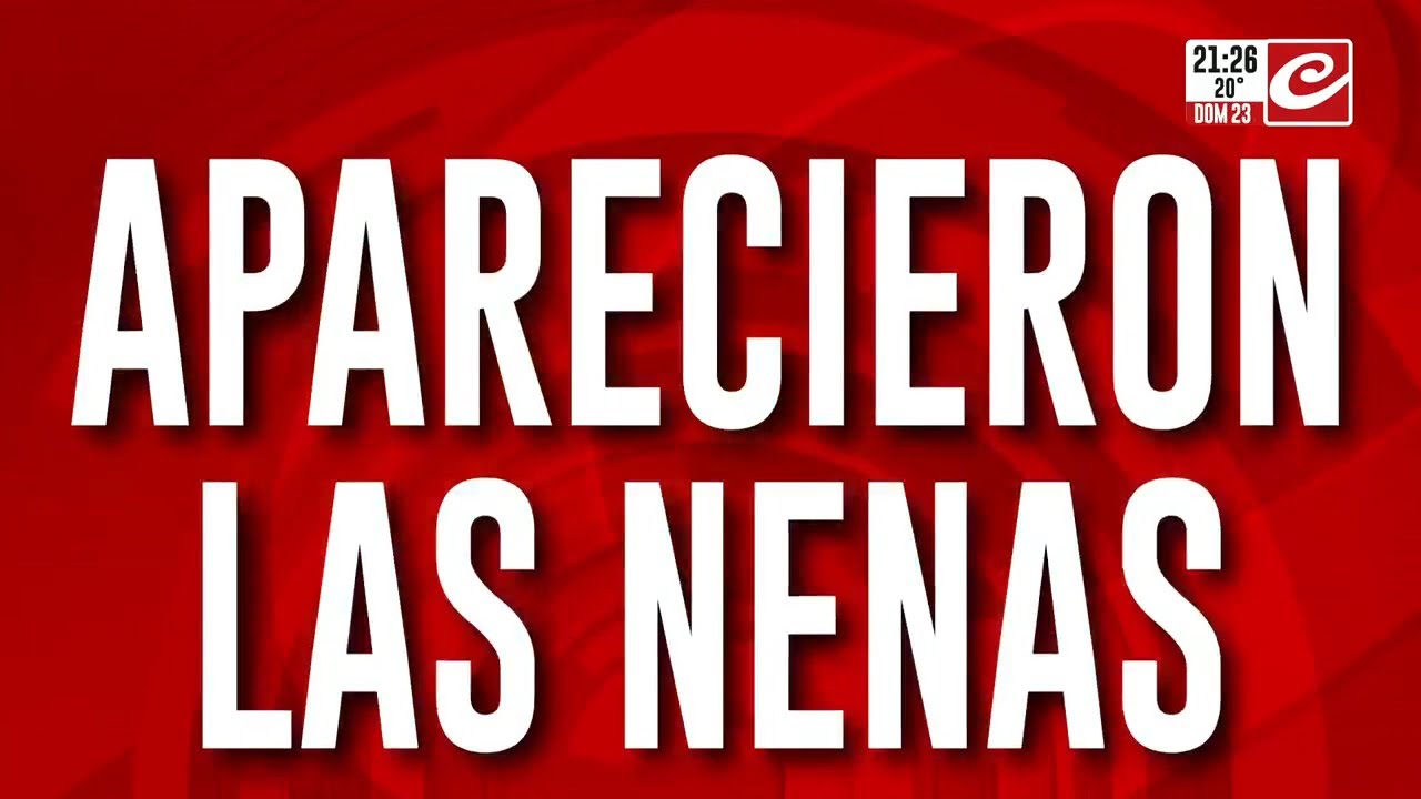 Aparecieron las nenas: habla la t&iacute;a de Ambar y Ail&eacute;n
