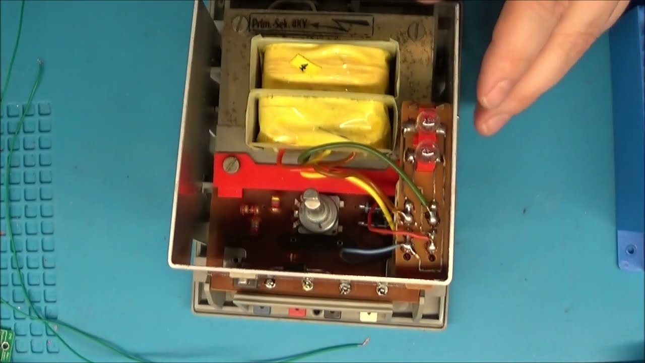 Der Trix Trafo - Funktionsweise, Fehlerquellen und Reparatur Teil 1