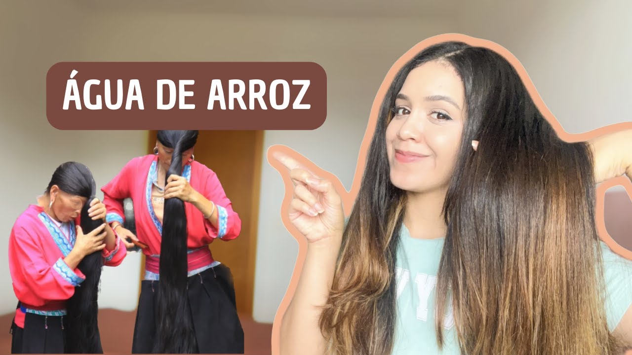 ÁGUA DE ARROZ NOS CABELOS - Como fazer, benefícios, frequência de uso.