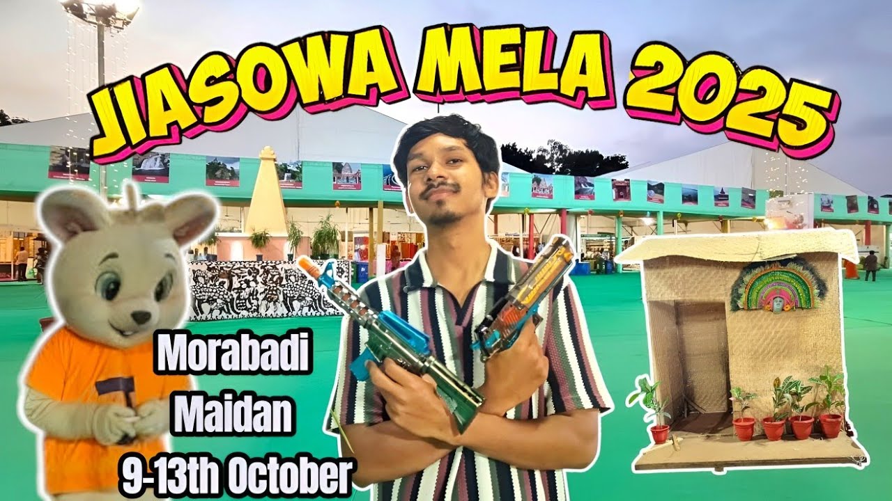 JIASOWA DIWALI MELA 2025 At Morabadi Maidan Jharkhand Biggest mela | Travel With Sukant 