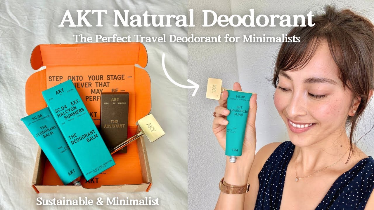 🏃🏻&zwj;♀️🙆🏻&zwj;♀️{unboxing} Travel Deodorant | AKT Deodorant Balm | Sustainable & Minimalist | review