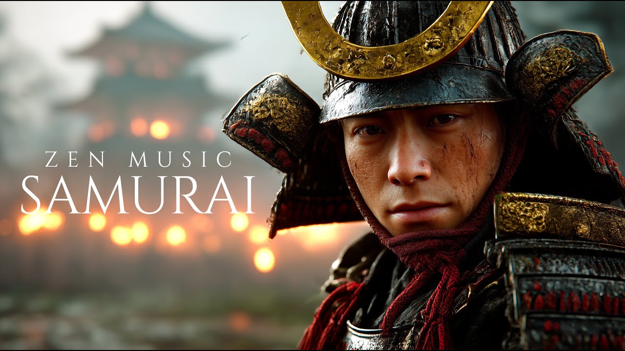 Japanese Zen Music – Samurai Meditation Music, Relaxing Ambient Sounds & Sleep Music for Inner Peace