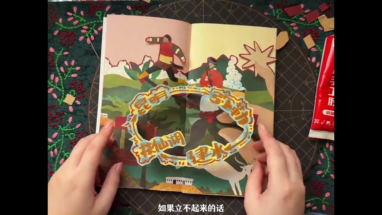 Yunnan planner Use floating circles to represent the ring lines#Planner#Handmade#Travel pl