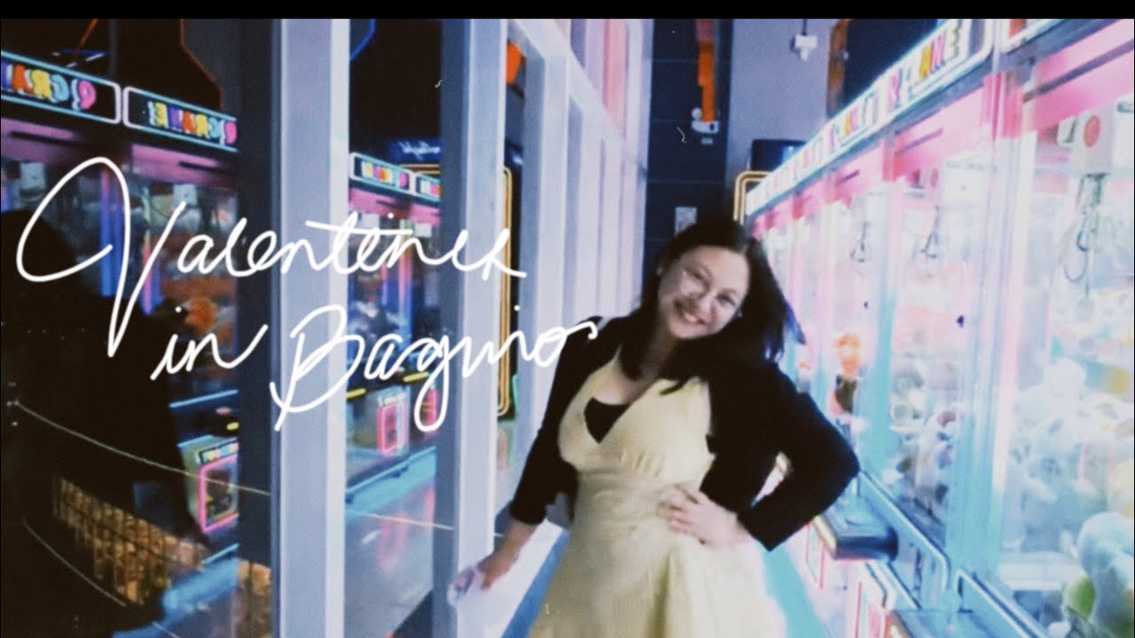 valentine’s week in baguio ☕🎨💐 | psych student life, 50’s diner, painting date, & arcade