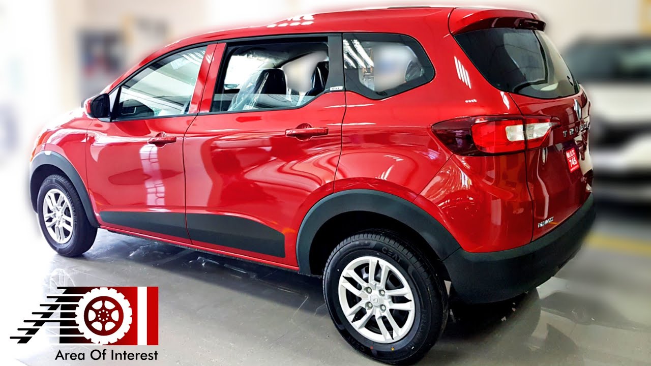 Renault Triber RXL 2nd Base Model | Fiery Red | Price | Mileage | Features | 7 Str Interior